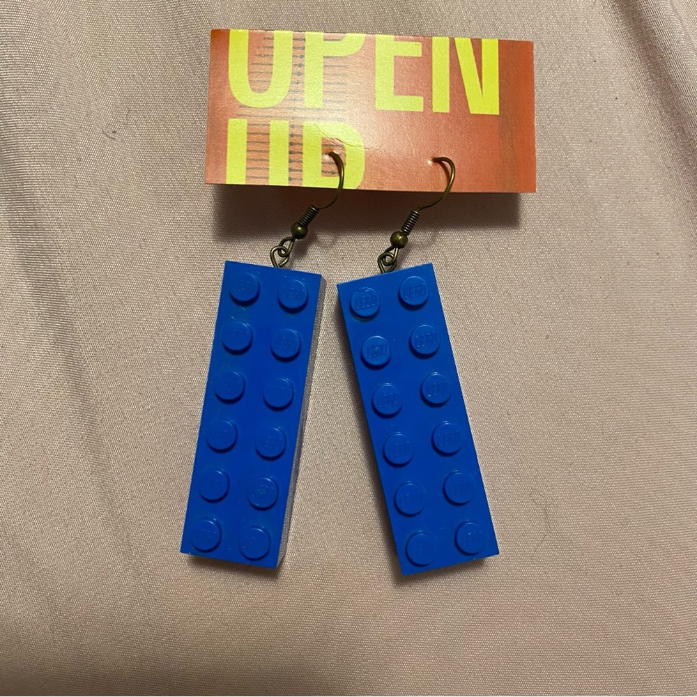 Handmade Lego Earrings